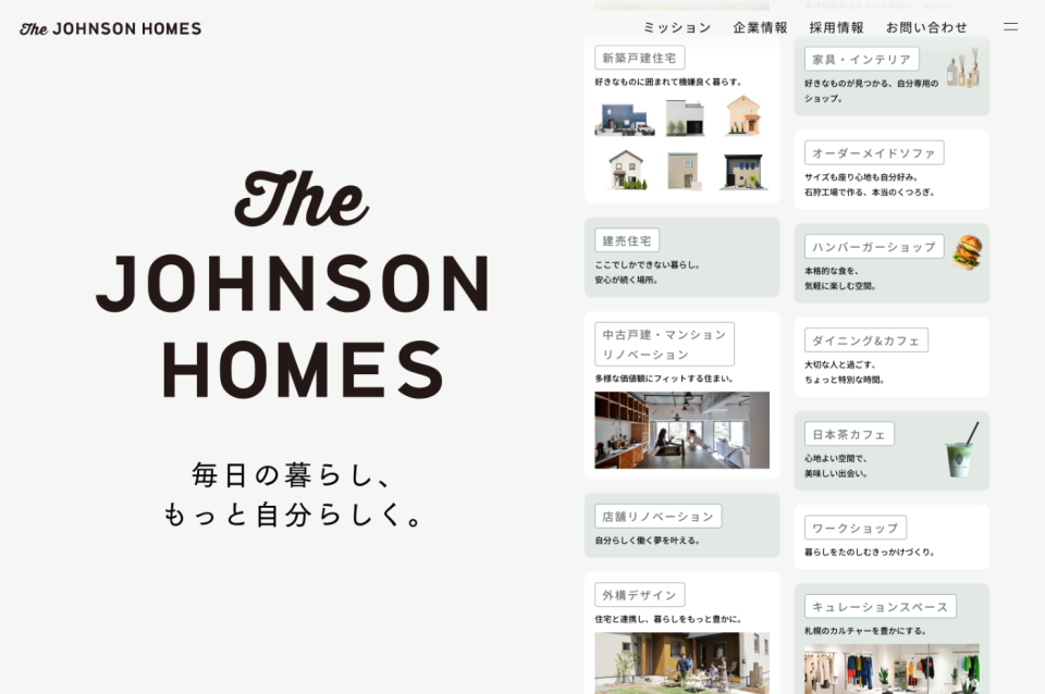 The JOHNSON HOMES